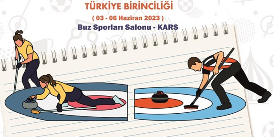 Curling Türkiye Şampiyonası Kars’ta yapılacak