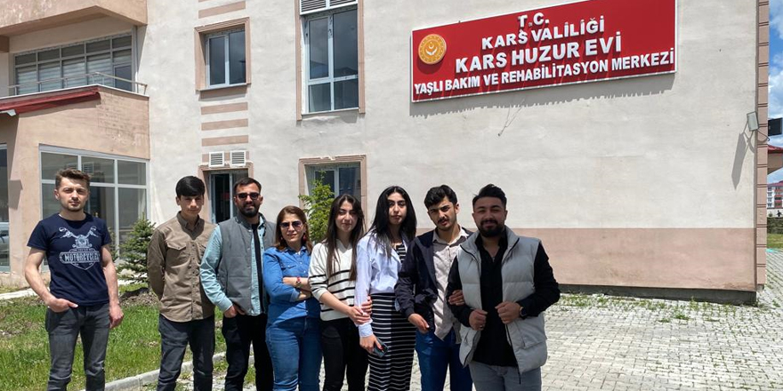 Kars’taki huzurevinde yaşlılara özel bakım