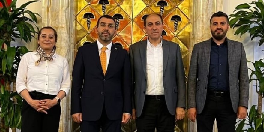 Ak Parti Heyeti Ankara'da Milletvekili Adem Çalkın’ı ziyaret etti