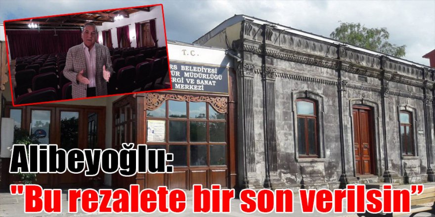 Naif Alibeyoğlu: "Bu rezalete bir son verilsin”