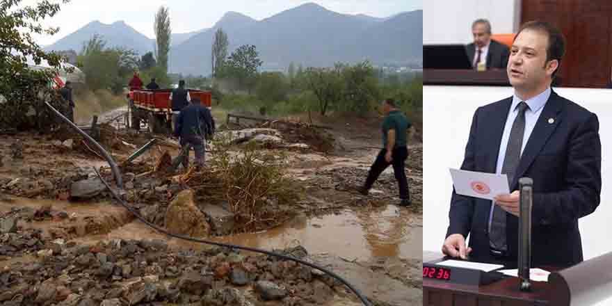 CHP Milletvekili Alp, Kars'taki sel felaketini Meclis’e taşıdı