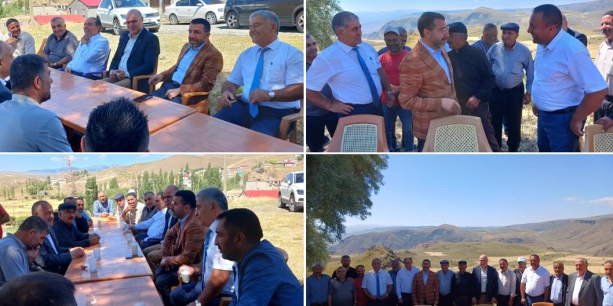 Ak Parti Kars Milletvekili Adem Çalkın, Kağızman’ın Paslı Köyü’nde