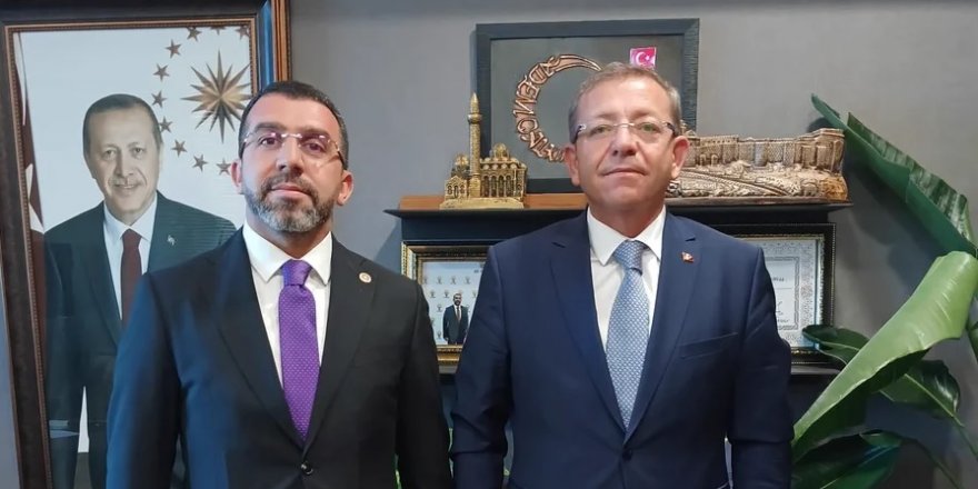 Milletvekilli Adem Çalkın ve Vali Ziya Polat Kars için Ankara'da...