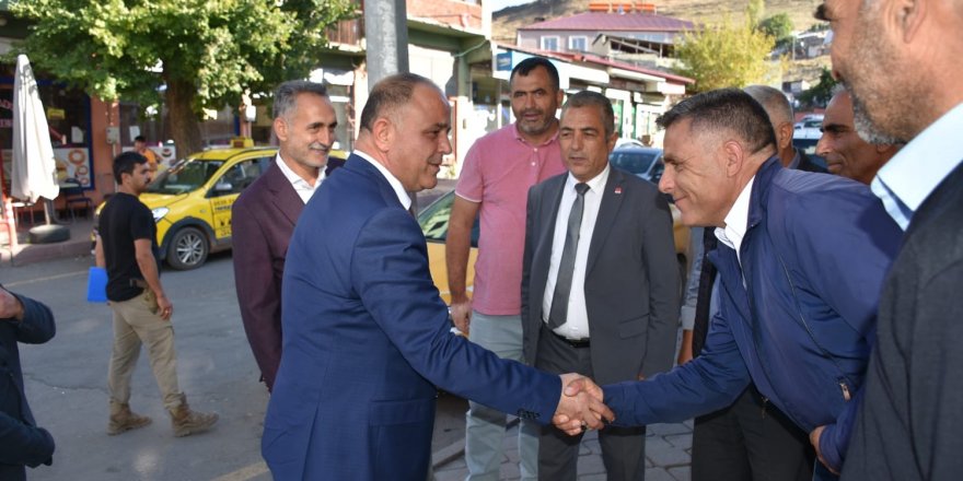 Kars İl Emniyet Müdürü Mehmet Ömür Saka, ilçe ziyaretlerini sürdürüyor