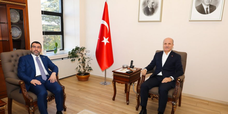Milletvekili Adem Çalkın, YÖK Başkanı Prof. Dr. Erol Özvar ile görüştü