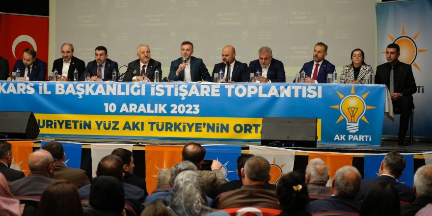 Kars Ak Parti'de Yerel Seçim ve Teşkilat İstişare Toplantısı