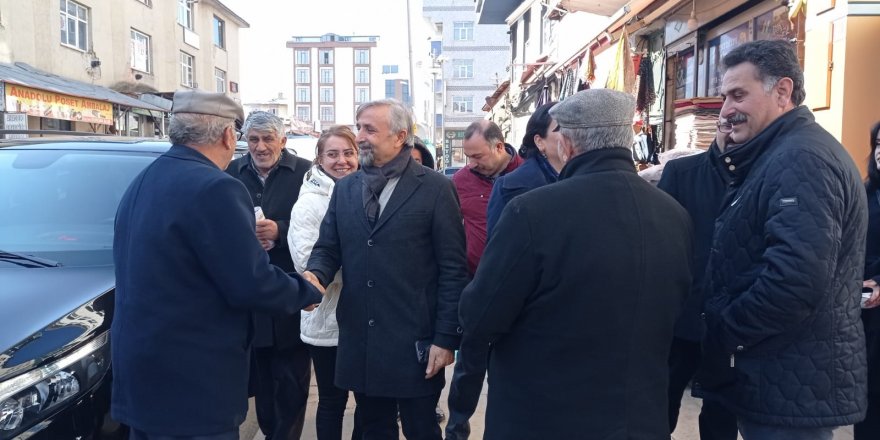 DEM Parti Kars Belediye Eş Başkanları Halkın Sorunlarını Yerinde Dinlemeye Devam Ediyor