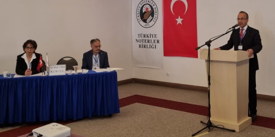 Erzurum Noter Odası Başkanı Av. Timucin Timur Güven Tazeledi