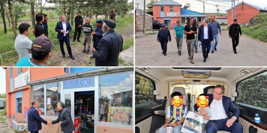 Vali Polat, Başgedikler Köyünü Ziyaret Etti
