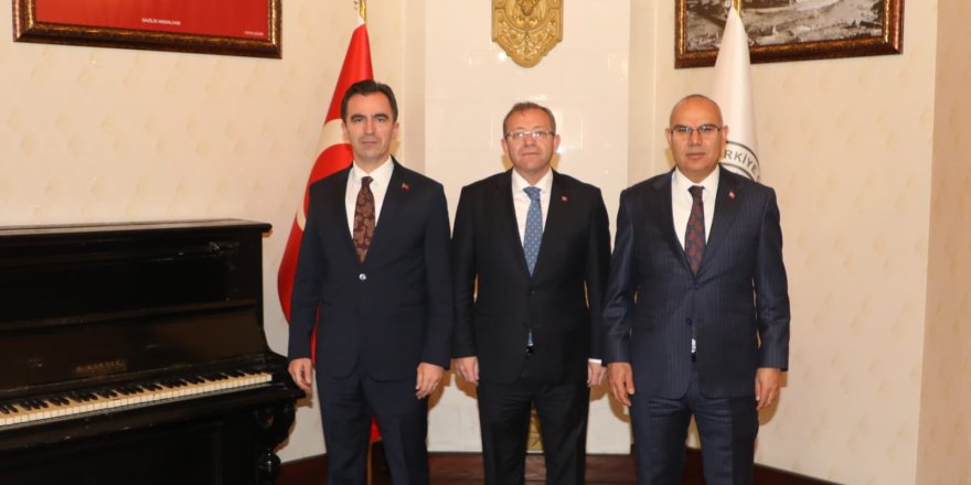 Koç ve Karakaya'dan Polat'a ziyaret