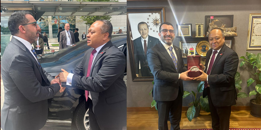 Milletvekili Çalkın, Endonezya Büyükelçisini ağırladı