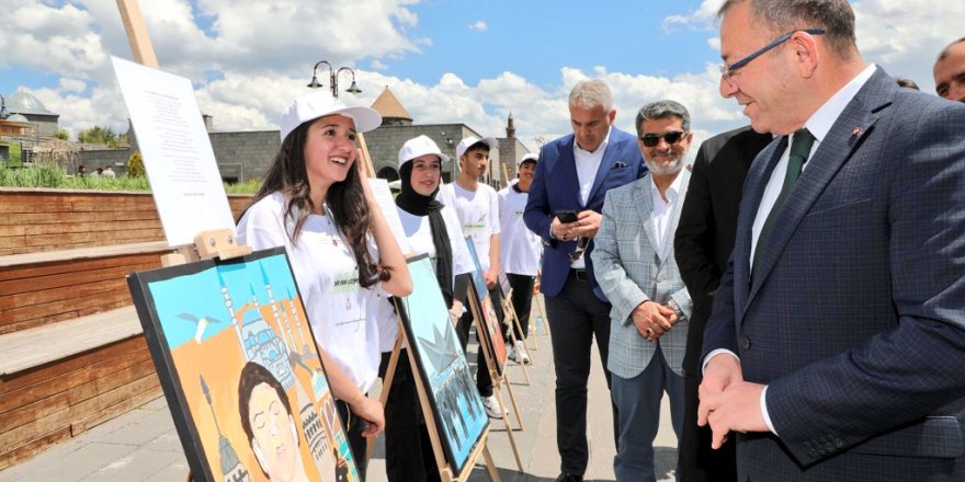 “Şiir Gibi Çiziyorum” temalı resim sergisi