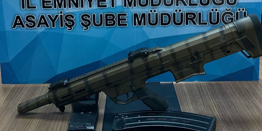 Kars'ta silah operasyonu
