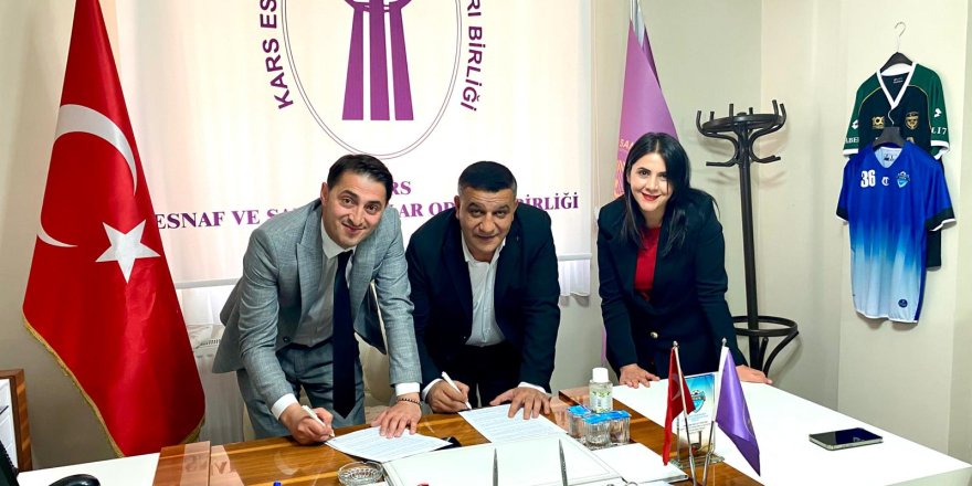 Kars’ta Esnafa Finansal Destek İçin İmza Töreni Düzenlendi