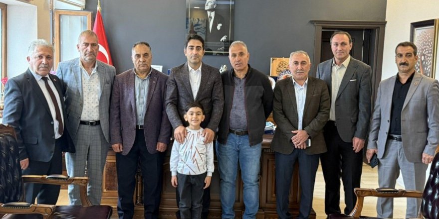 Kaymakam Enis Aslantatar Mahalle Muhtarlarıyla Buluştu
