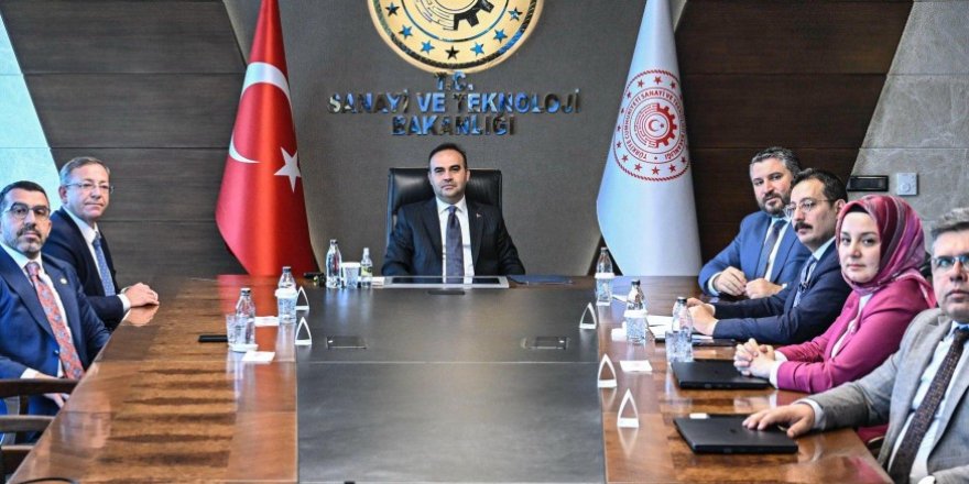 Vali Polat ve Milletvekili Çalkın'dan Teknoloji Bakanı Kacır’a Ziyaret