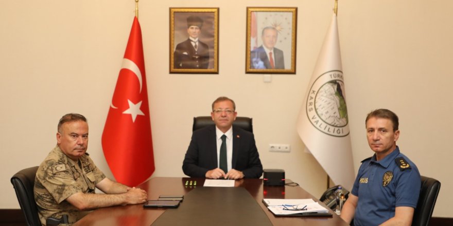 Vali Polat, Asayiş ve Güvenlik Toplantısı’na katıldı