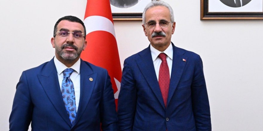 Milletvekili Çalkın, Bakan Uraloğlu'na Kars'ın taleplerini iletti