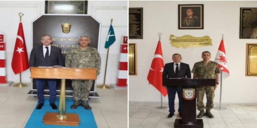 Vali Ziya Polat’tan Komutanlara Hayırlı Olsun Ziyareti