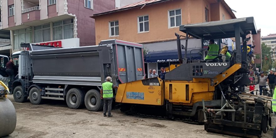 Kağızman’da doğalgaz çalışması sonrası belediye harekete geçti
