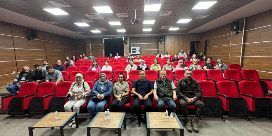 Kars'ta orman yangınları farkındalık eğitimi verildi