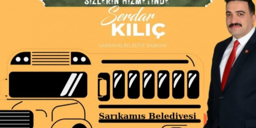 Sarıkamış'ta Ücretsiz Servis Hizmeti Bu Yıl da Devam Ediyor