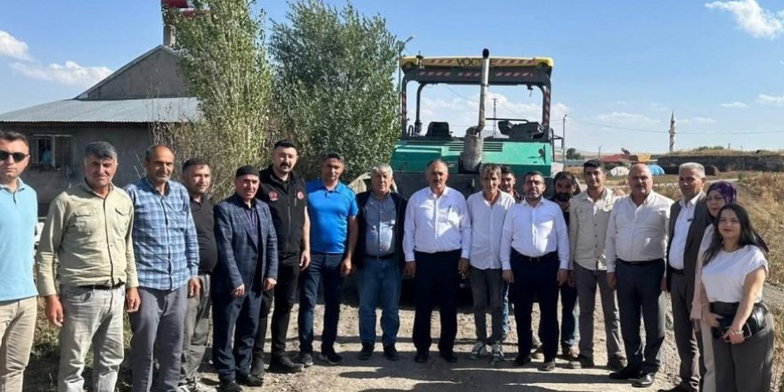 Milletvekili Çalkın, Selim’de Yol Yapım Çalışmalarını İnceledi