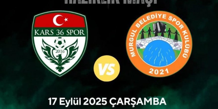 Kars 36 Spor As Başkanı Tolgahan Reis'den Hazırlık Maçına Davet