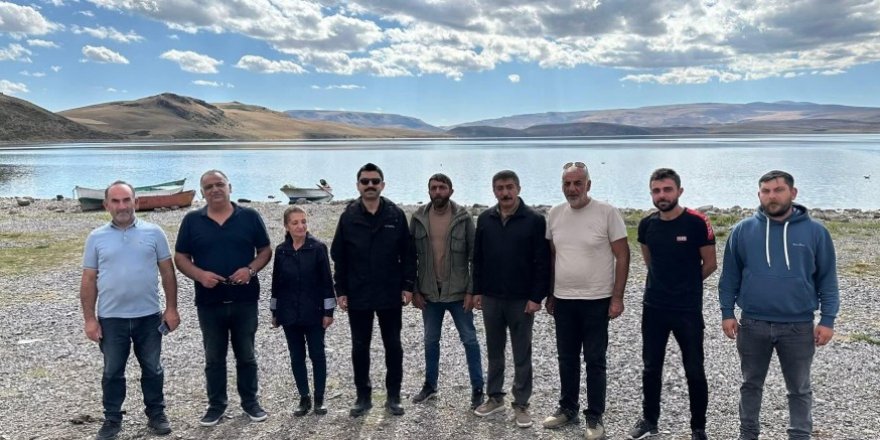 Susuz Kaymakamı Tutal, Gölde İncelemelerde Bulundu