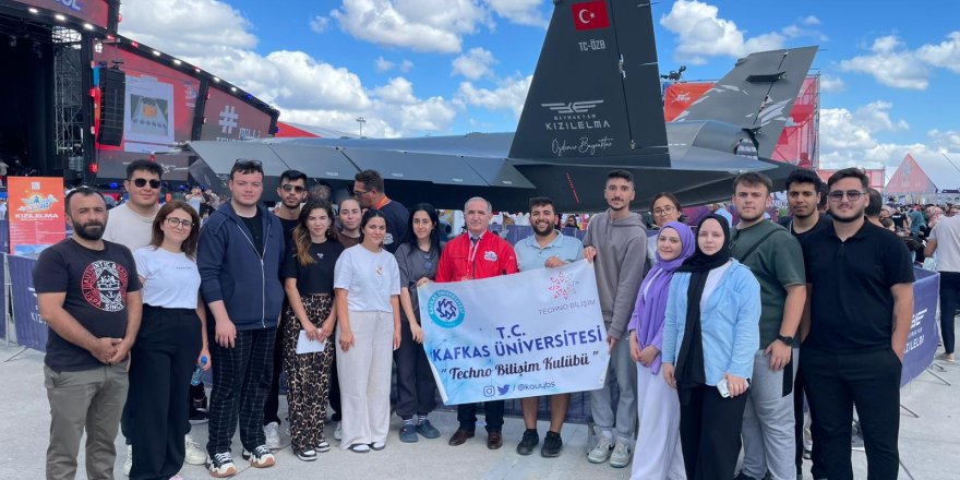 Kafkas Üniversitesi, Teknofest 2025’e katıldı