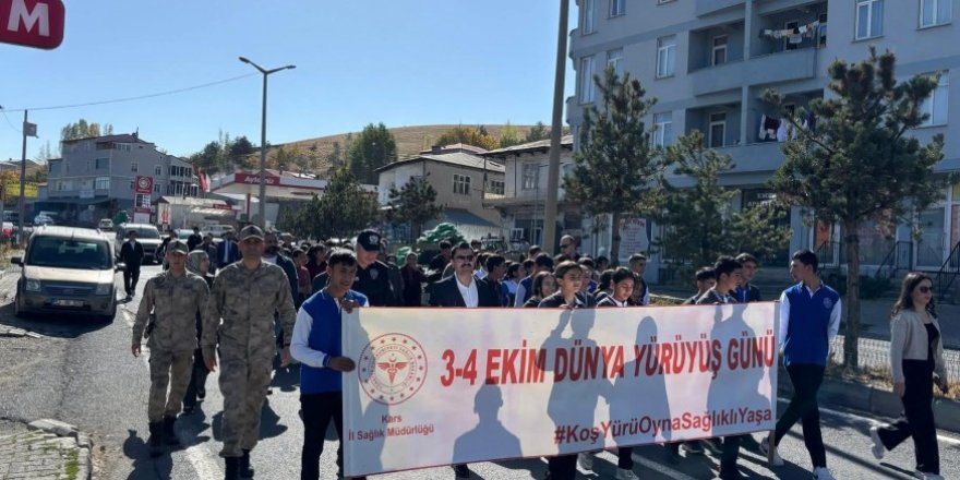 Susuz’da "Dünya Yürüyüş Günü" Etkinliği Düzenlendi