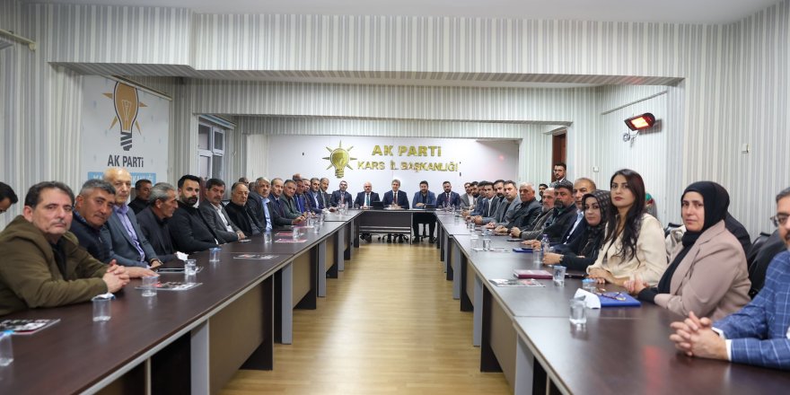 Kars'ta "Yerel Yönetimler Toplantısı" düzenlendi