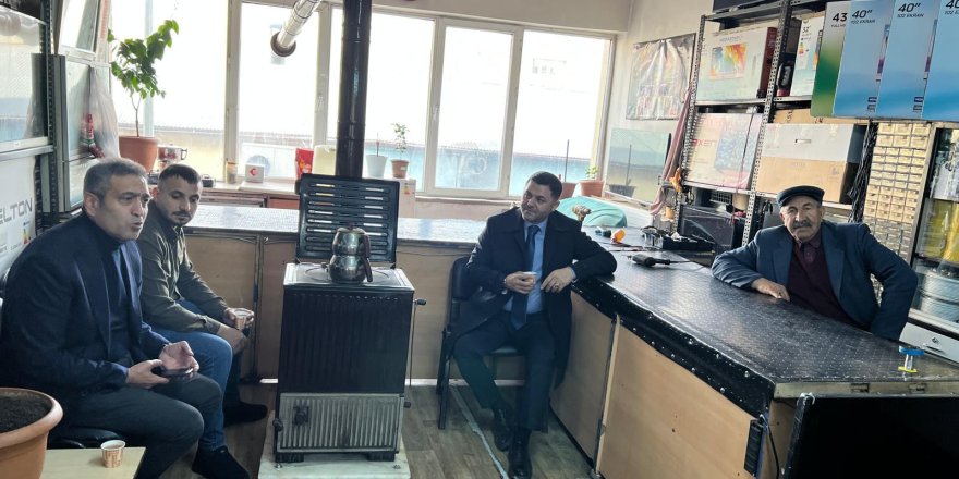 Adıgüzel’den Kars’ta Esnaf Ziyareti