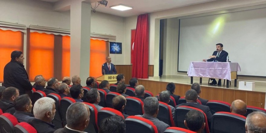 Arpaçay'da Köylere Hizmet Götürme Birliği Toplantısı yapıldı