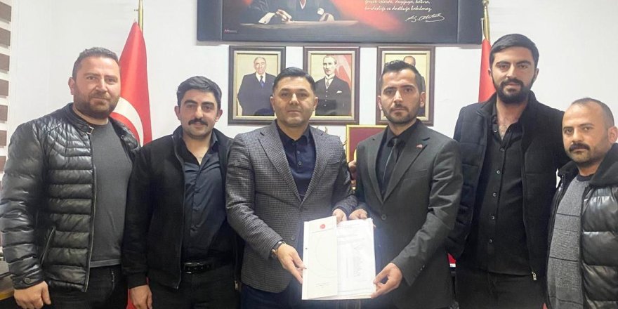 MHP Akyaka İlçe Başkanlığı’na Volkan Aşık atandı. 