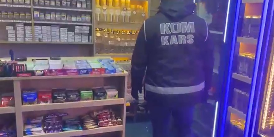 Kars’ta yılbaşı öncesi sahte alkol operasyonu