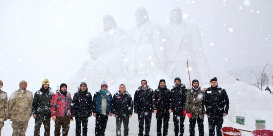 Kars Valisi Ziya Polat, çalışmaları yerinde inceledi