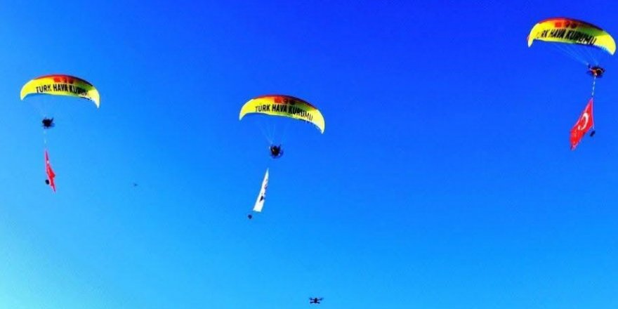 Sarıkamış Semalarında Paramotor Uçuşu Büyük Beğeni Topladı