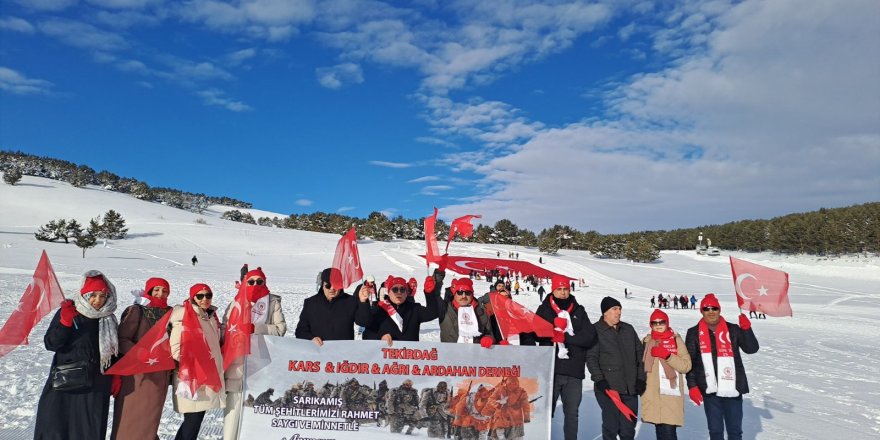 Kılıç, "Sarıkamış Şehitlerini gururla andık."