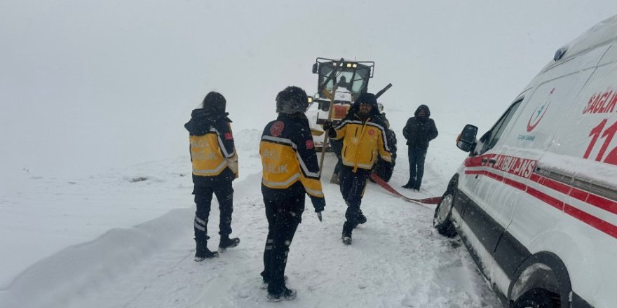 Karla Mücadele Ekiplerinin Çabası ve Hastaneye Nakil