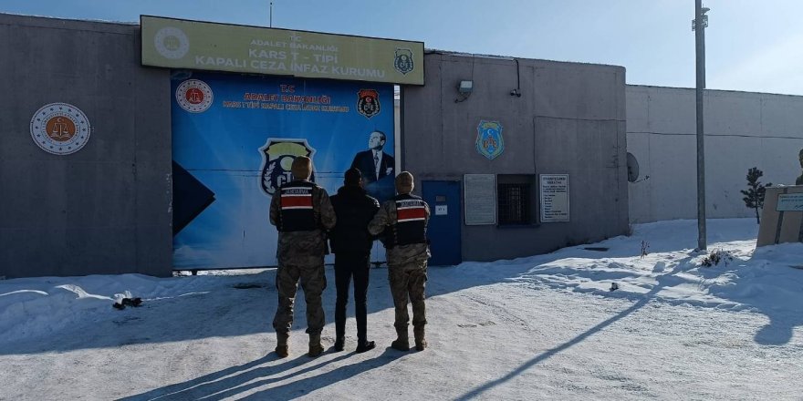 Kars’ta aranan şahıs tutuklandı