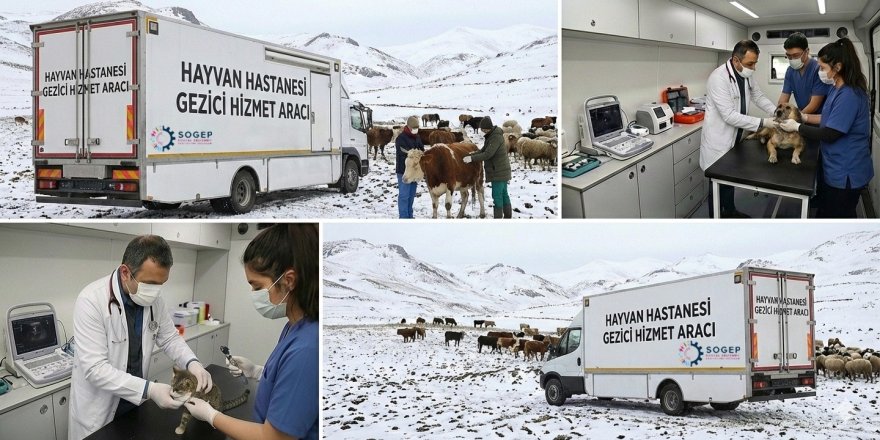 Kars’ta gezici hayvan sağlığı hizmetleri projesi hayata geçiriliyor