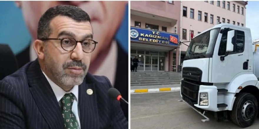 Milletvekili Çalkın'dan, Kağızman Belediyesine Arasöz Desteği
