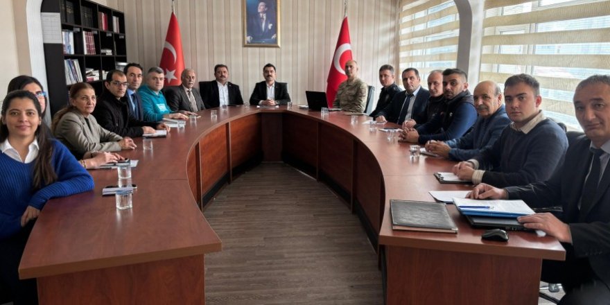 Susuz’da Afet koordinasyon toplantısı düzenlendi