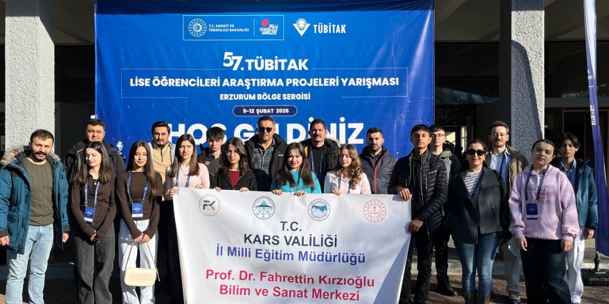 Kars’tan TÜBİTAK 2204-A Lise Öğrencileri Araştırma Projelerinde Büyük Başarı