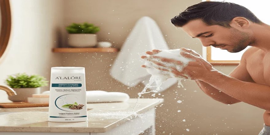 Erkeklere Özel Şampuan İle Güçlü Saç Bakımı