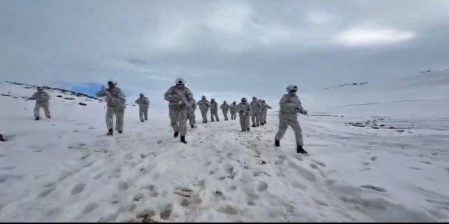 Şehit Piyade Teğmen Harun Aslan Kış Tatbikatı-2026 tamamlandı