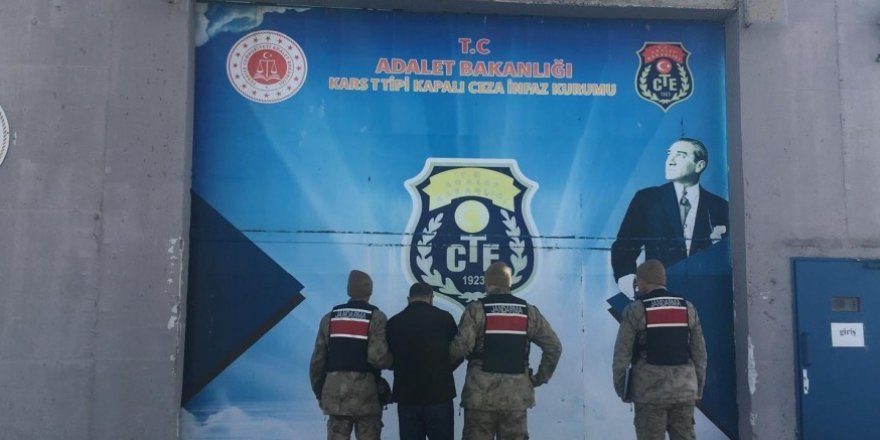 Kars’ta 38 Yıl 9 Ay Hapis Cezası Bulunan Şahıs Yakalandı