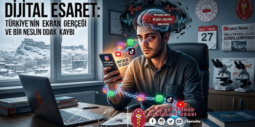 Dijital Esaret: Türkiye’nin Ekran Gerçeği ve Bir Neslin Odak Kaybı
