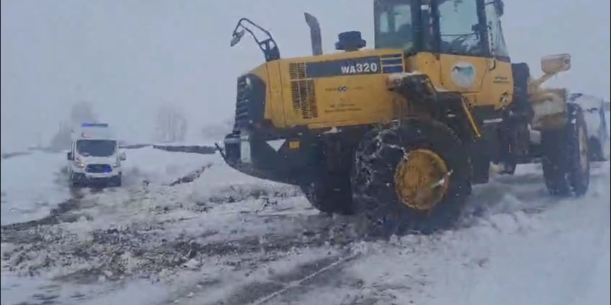 Kars'ta ekipler hastalar için seferber oldu